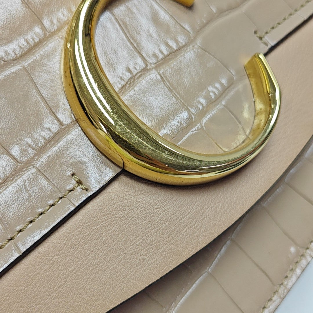 Chloé C Calfskin Beige