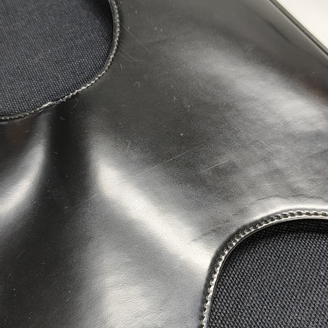 Fabric Shoulder Bag Black