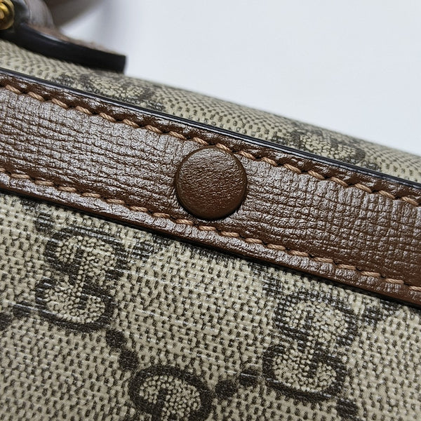 Horsebit 1955 Mini Coated Canvas Beige