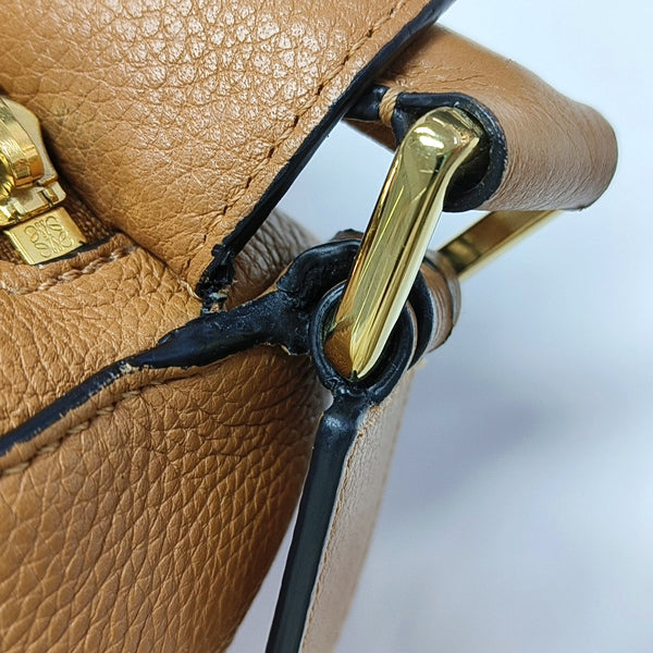 Puzzle Small Calfskin Brown