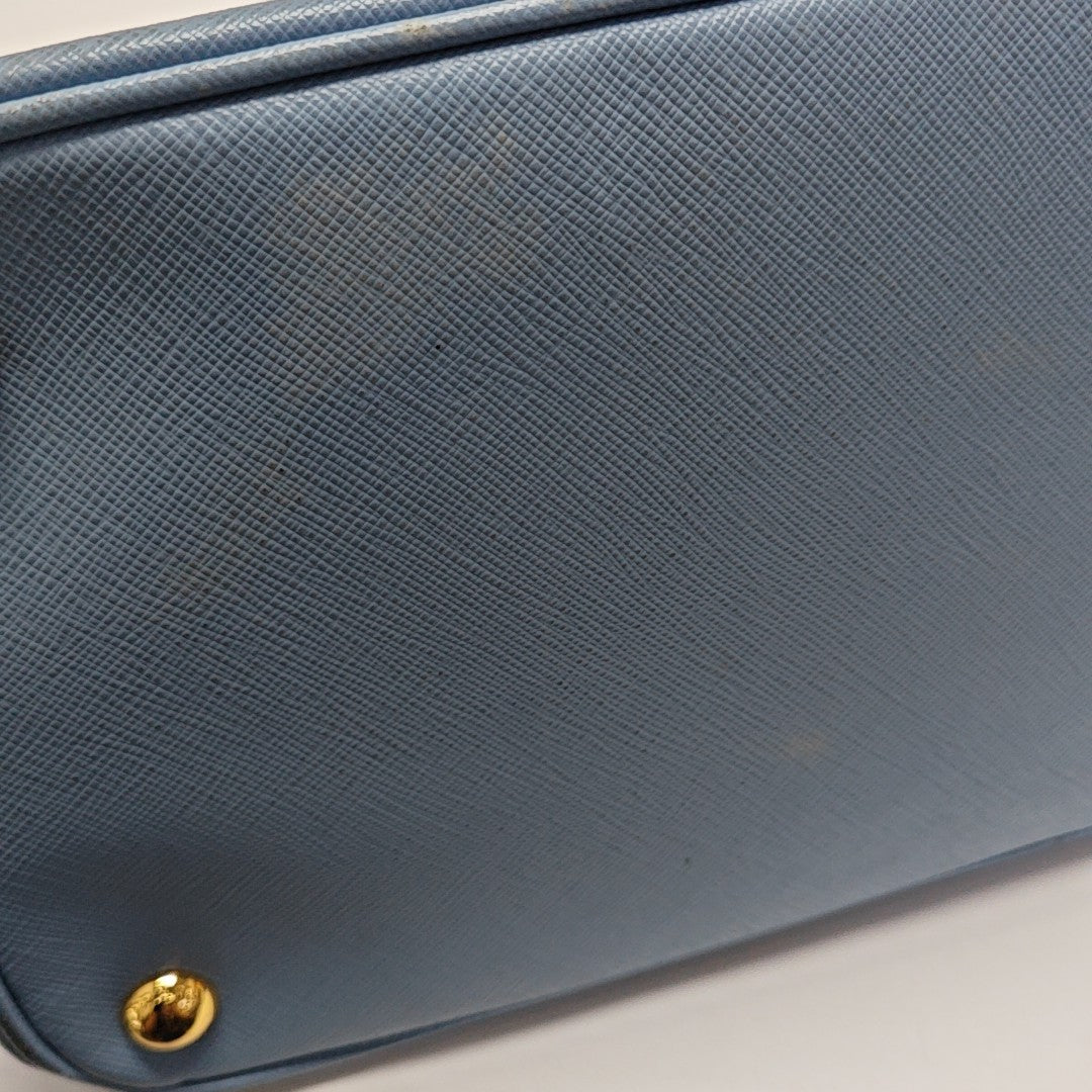 Galleria Extra Large Calfskin Blue