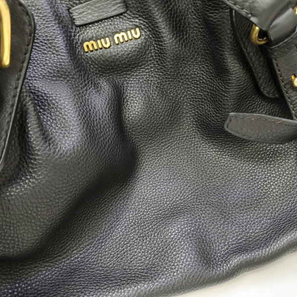 Calfskin Tote Bag Black