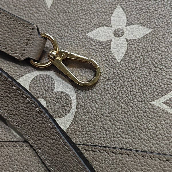 MADELEINE Monogram Calfskin Gray