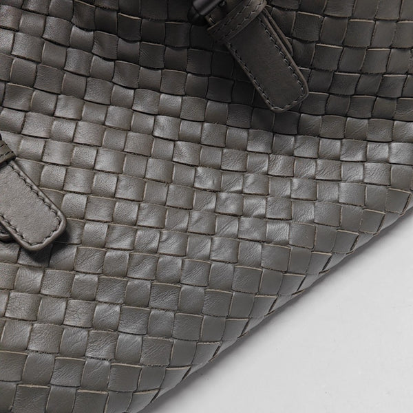 Calfskin Top Handle Bag Gray