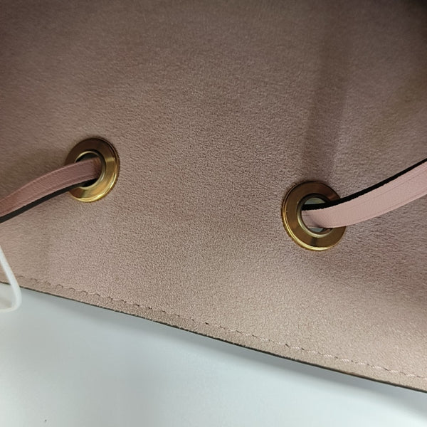 NÉONOÉ MM Monogram Coated Canvas Brown