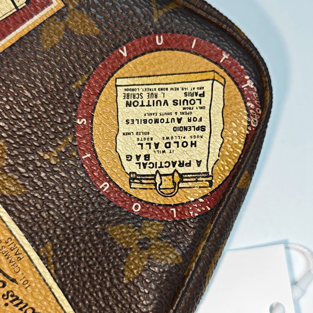 ACCESSOIRES Mini Monogram Coated Canvas Brown