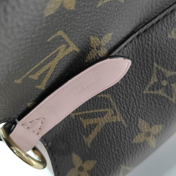 NÉONOÉ MM Monogram Coated Canvas Brown