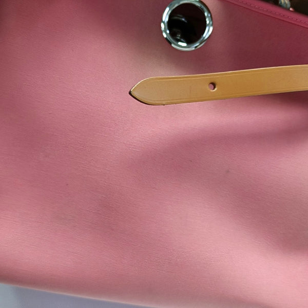 Authenticated pre-owned  Herbag 31 Canvas Pink - Shoulder Bag at Looply