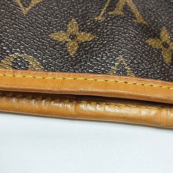 NEVERFULL GM Monogram Coated Canvas Brown