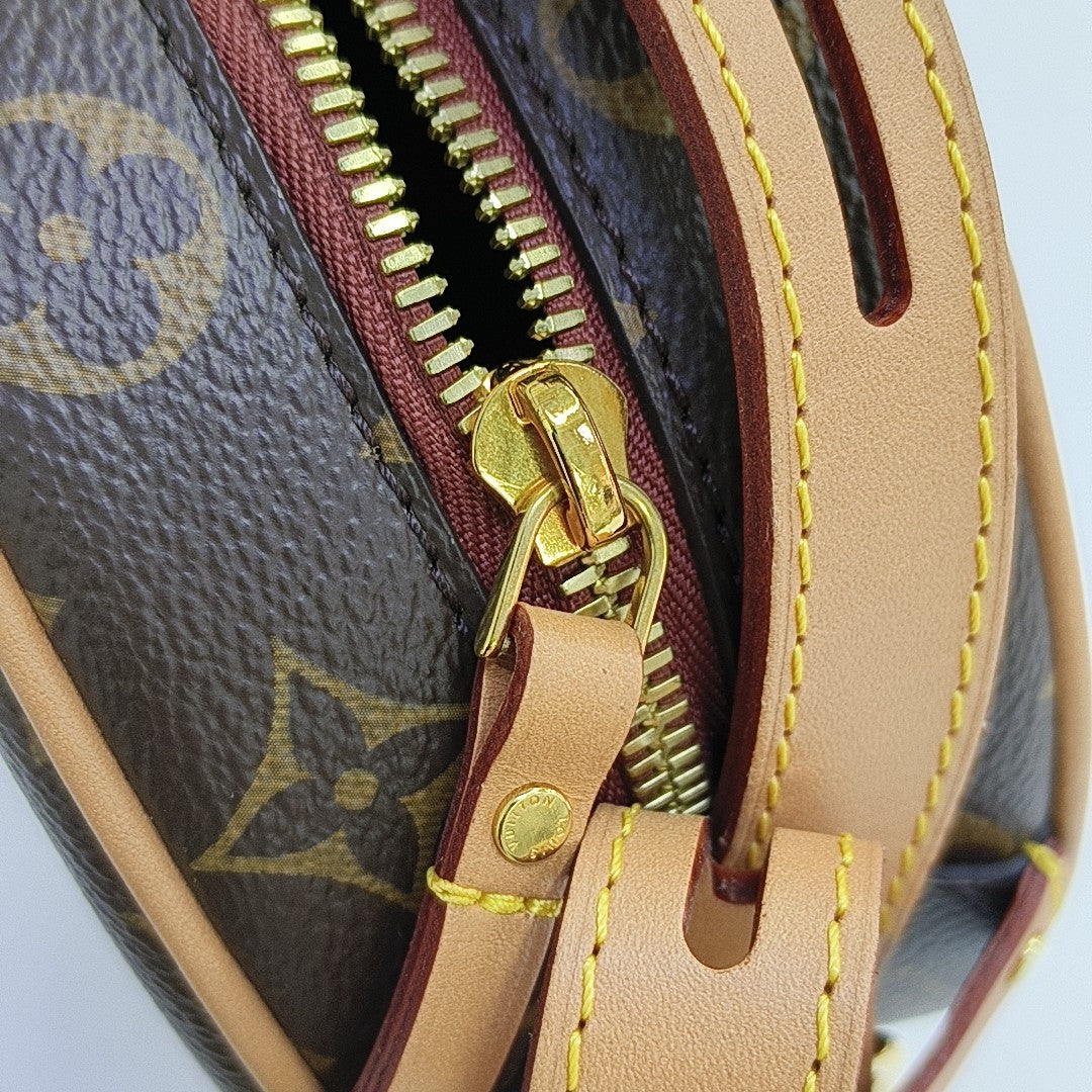 BOITE CHAPEAU PM Monogram Coated Canvas Brown