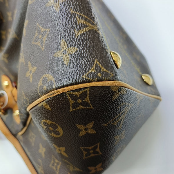 TIVOLI GM Monogram Coated Canvas Brown