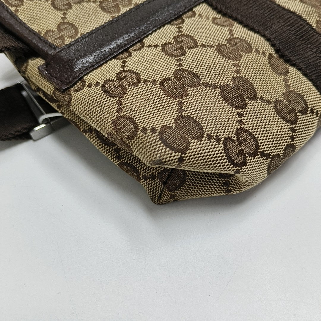Monogram Coated Canvas Brown