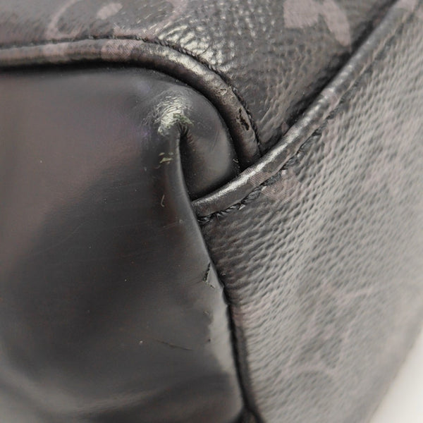 VOYAGER PM Monogram Coated Canvas Black