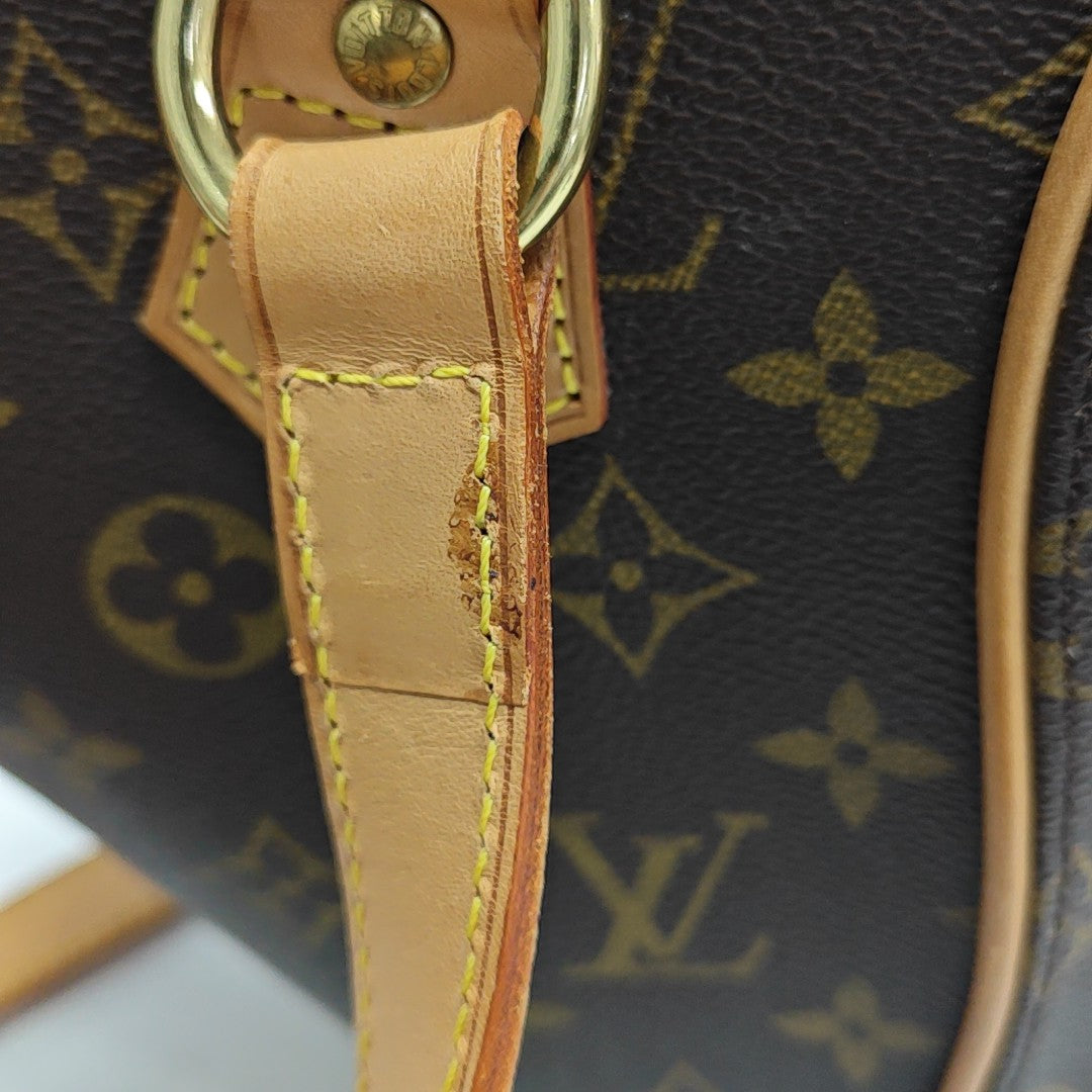 ELLIPSE GM Monogram Coated Canvas Brown