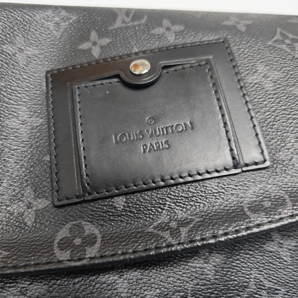VOYAGER PM Monogram Coated Canvas Black