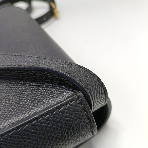 Authenticated pre-owned  Ville Extra Small Calfskin Black - Shoulder Bag at Looply