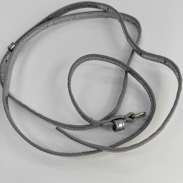 Hourglass Mini Calfskin Silver