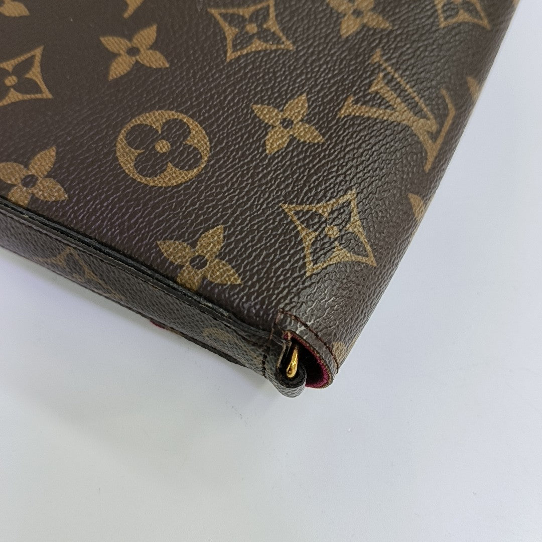 FÉLICIE Monogram Coated Canvas Brown
