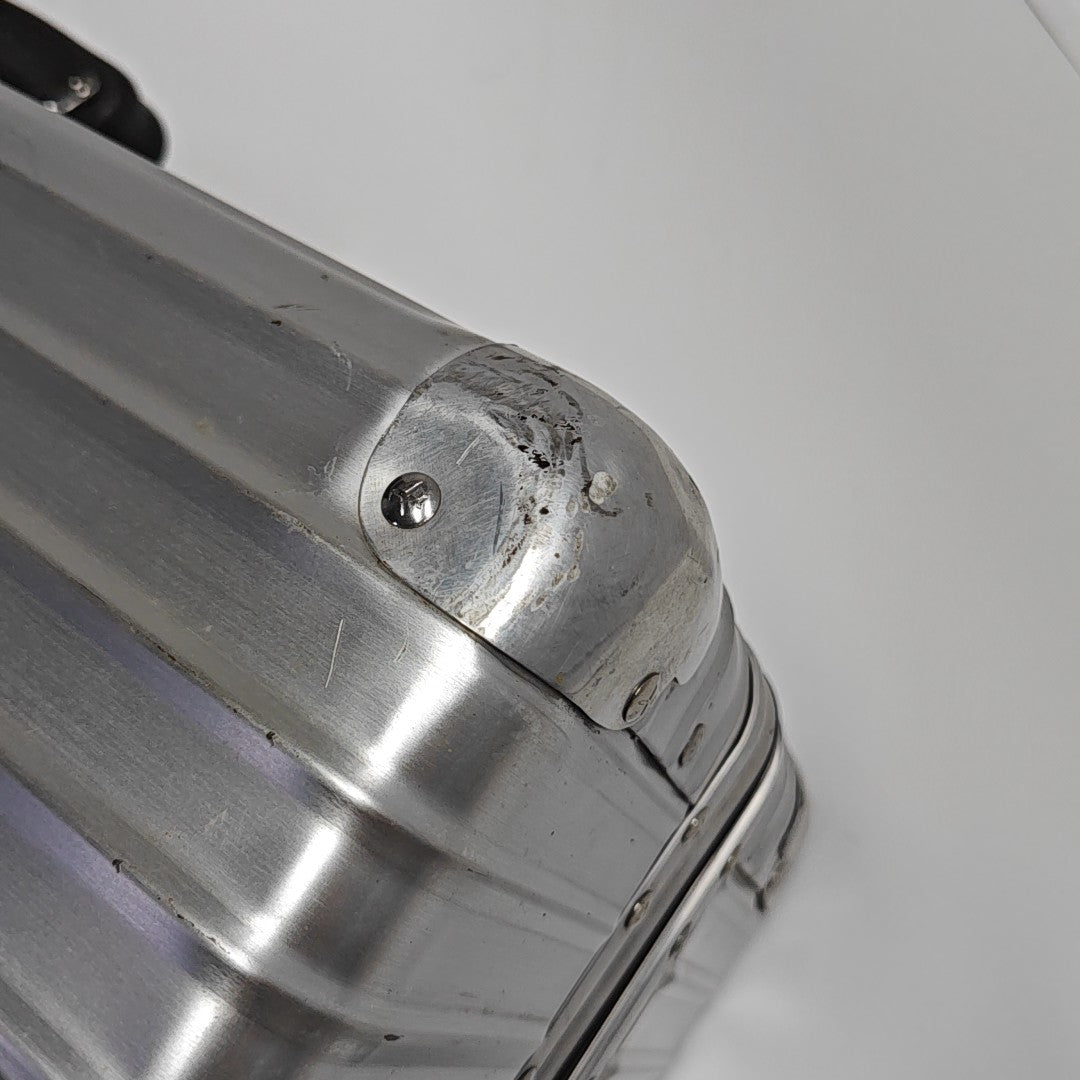 Special Material Luggage Silver