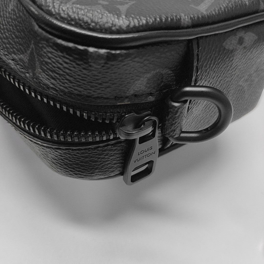 TROCADERO Mini Monogram Coated Canvas Black