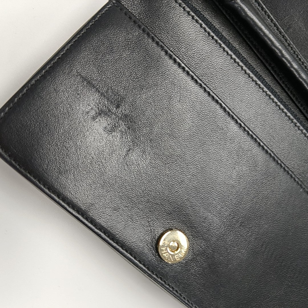 BOY CHANEL Mini Quilted Lambskin Black