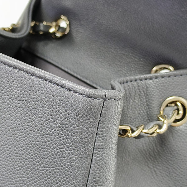 DUMA Quilted Grained Calfskin Gray