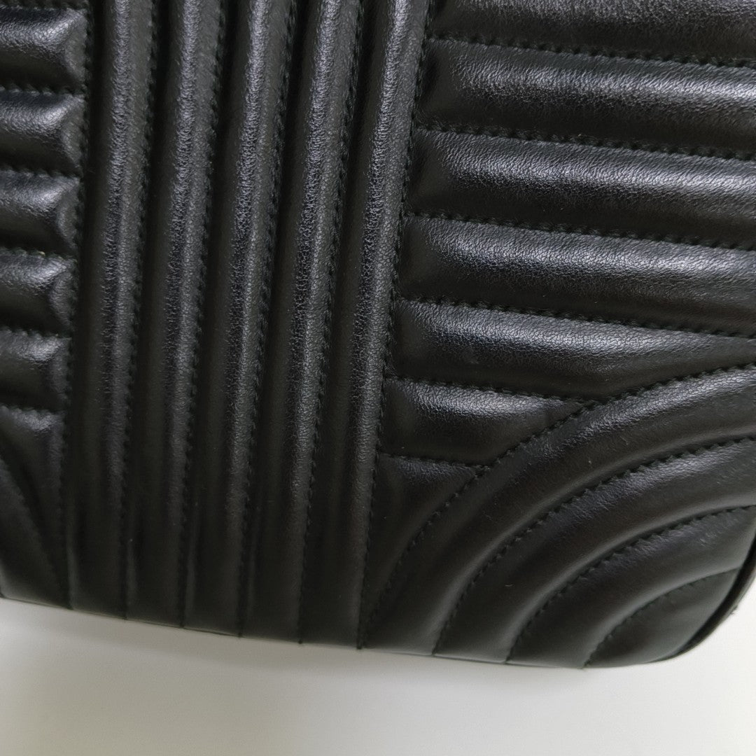 Diagramme Quilted Calfskin Black
