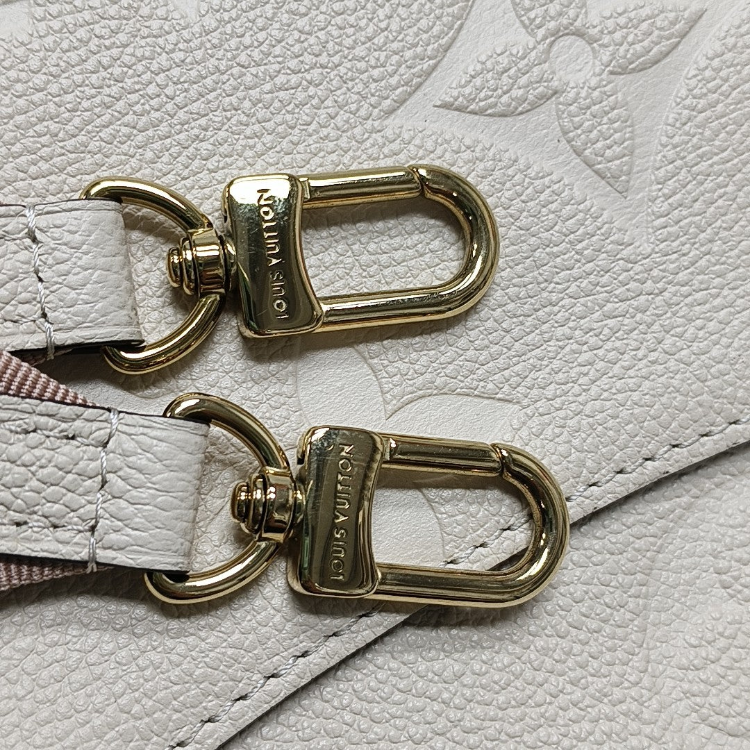DIANE Monogram Calfskin Beige