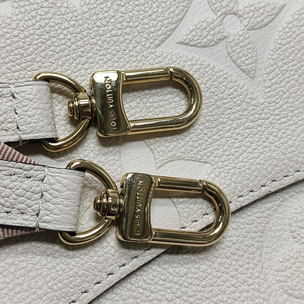DIANE Monogram Calfskin Beige