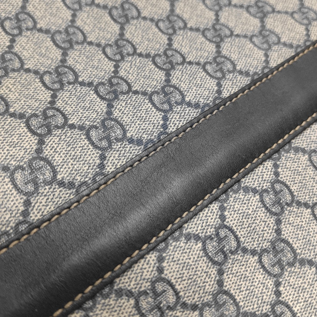 Monogram Coated Canvas Shoulder Bag Beige
