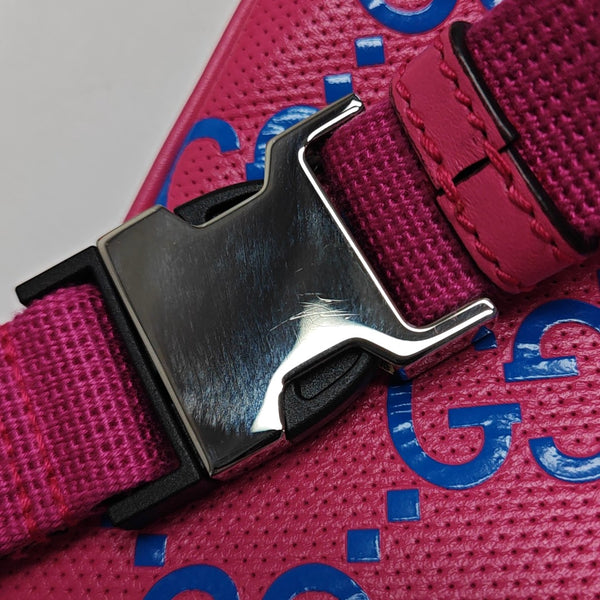 Monogram Coated Canvas Belt Bag Pink