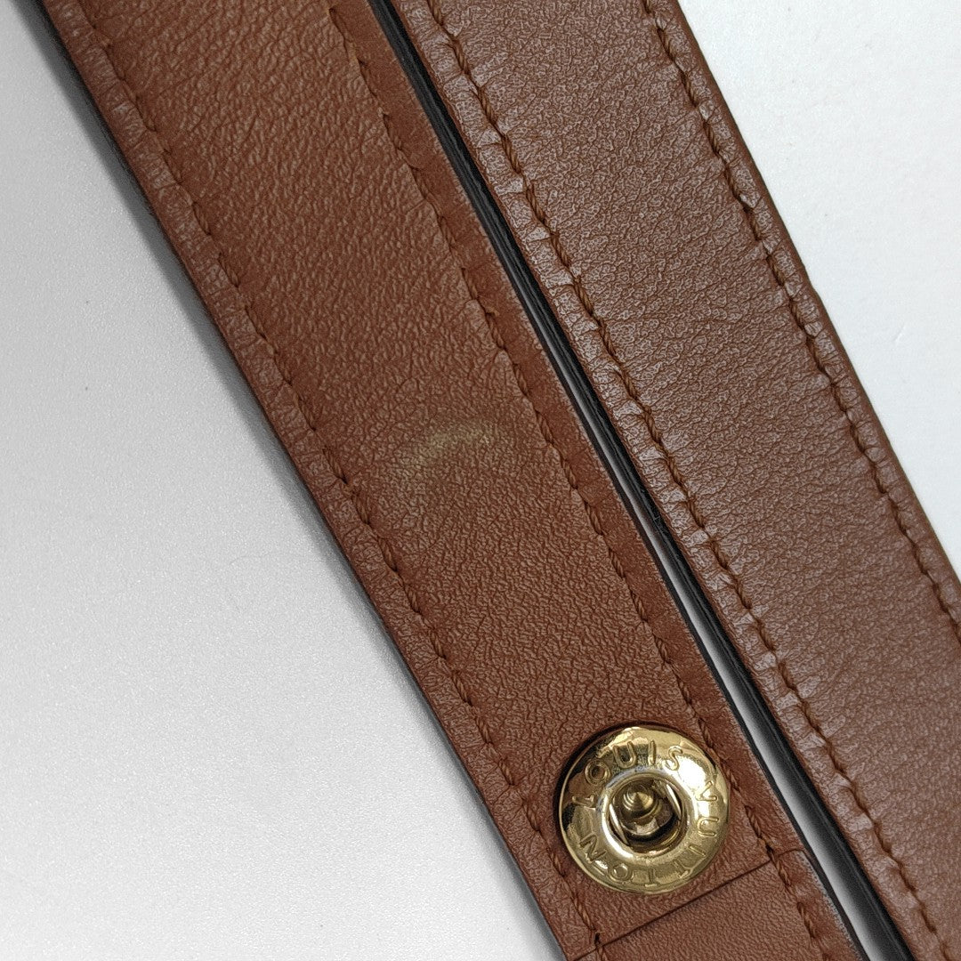 DAUPHINE MM Monogram Coated Canvas Brown