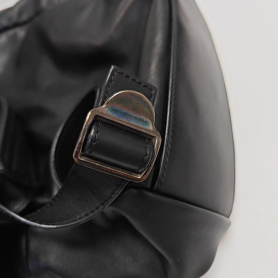 Calfskin Backpack Black
