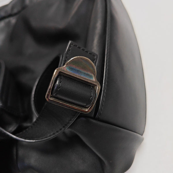Calfskin Backpack Black