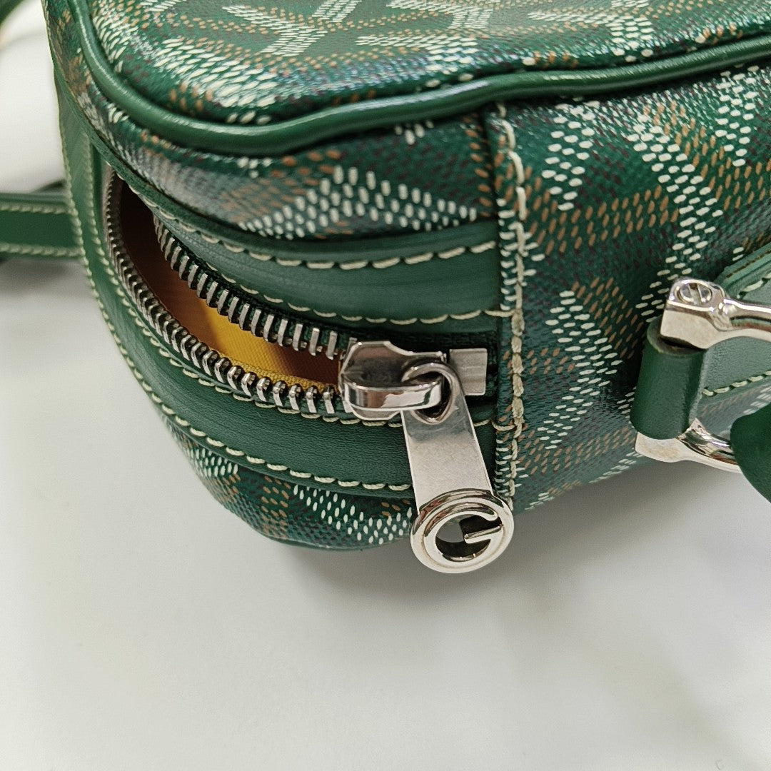 Cap-Vert PM Coated Canvas Green