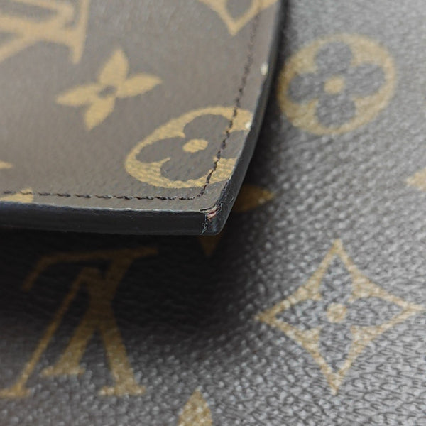 FÉLICIE Monogram Lona Revestida Marrón