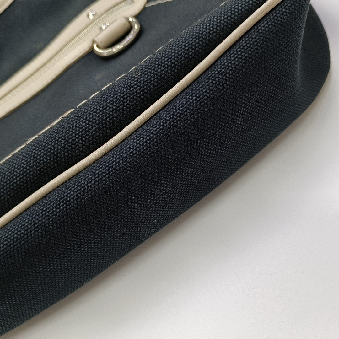 Canvas Shoulder Bag Black