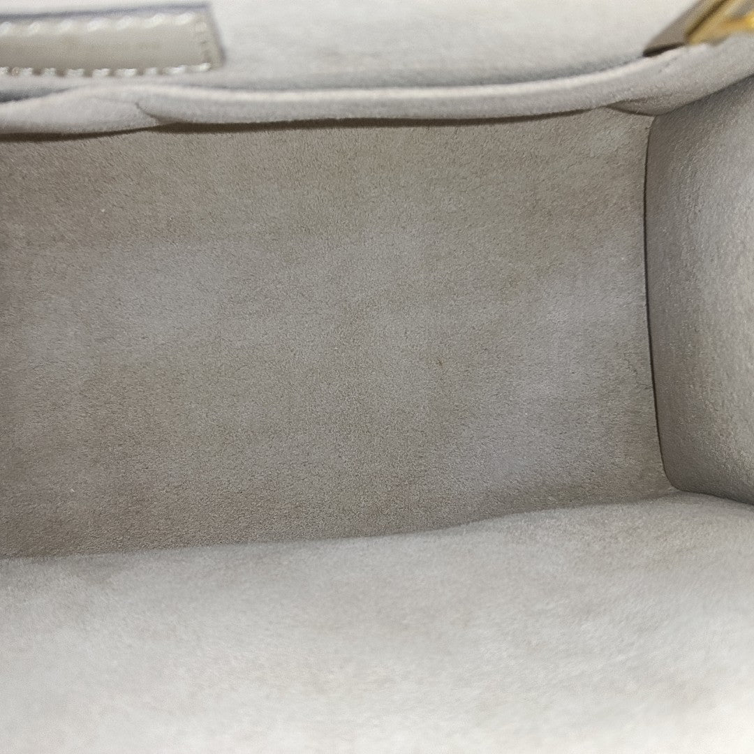 ONTHEGO MM Monogram Calfskin Gray