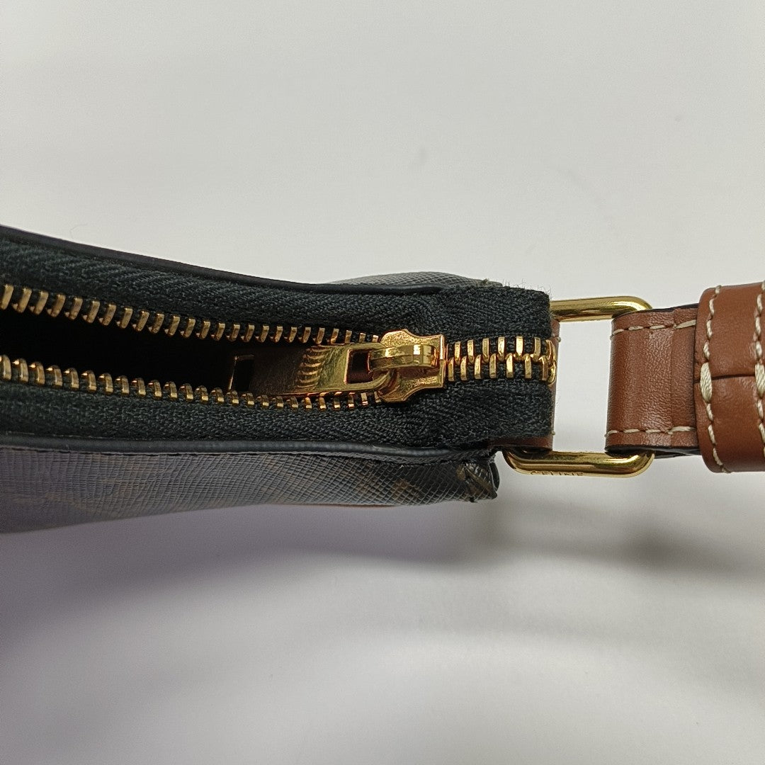 AVA Small Coated Canvas Brown