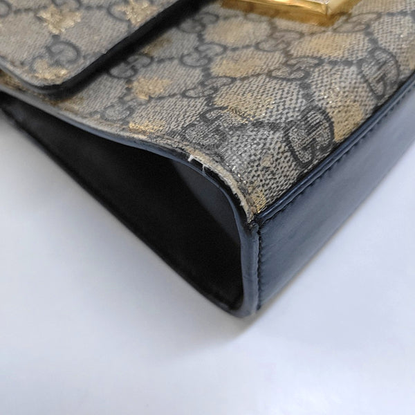 Authenticated pre-owned  Padlock Small Monogram Coated Canvas Beige - Crossbody Bag at Looply