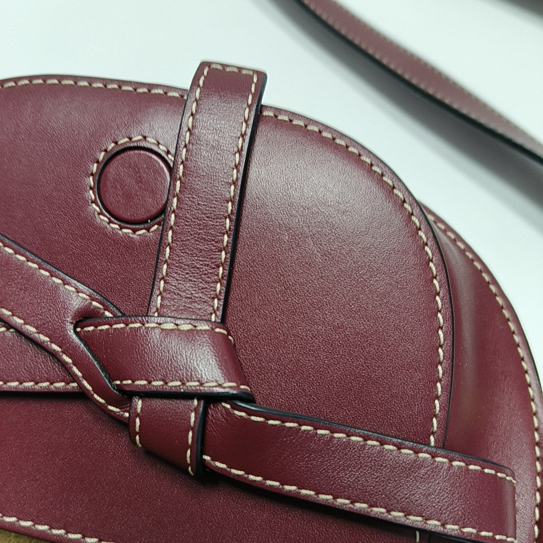 Gate Mini Calfskin Red