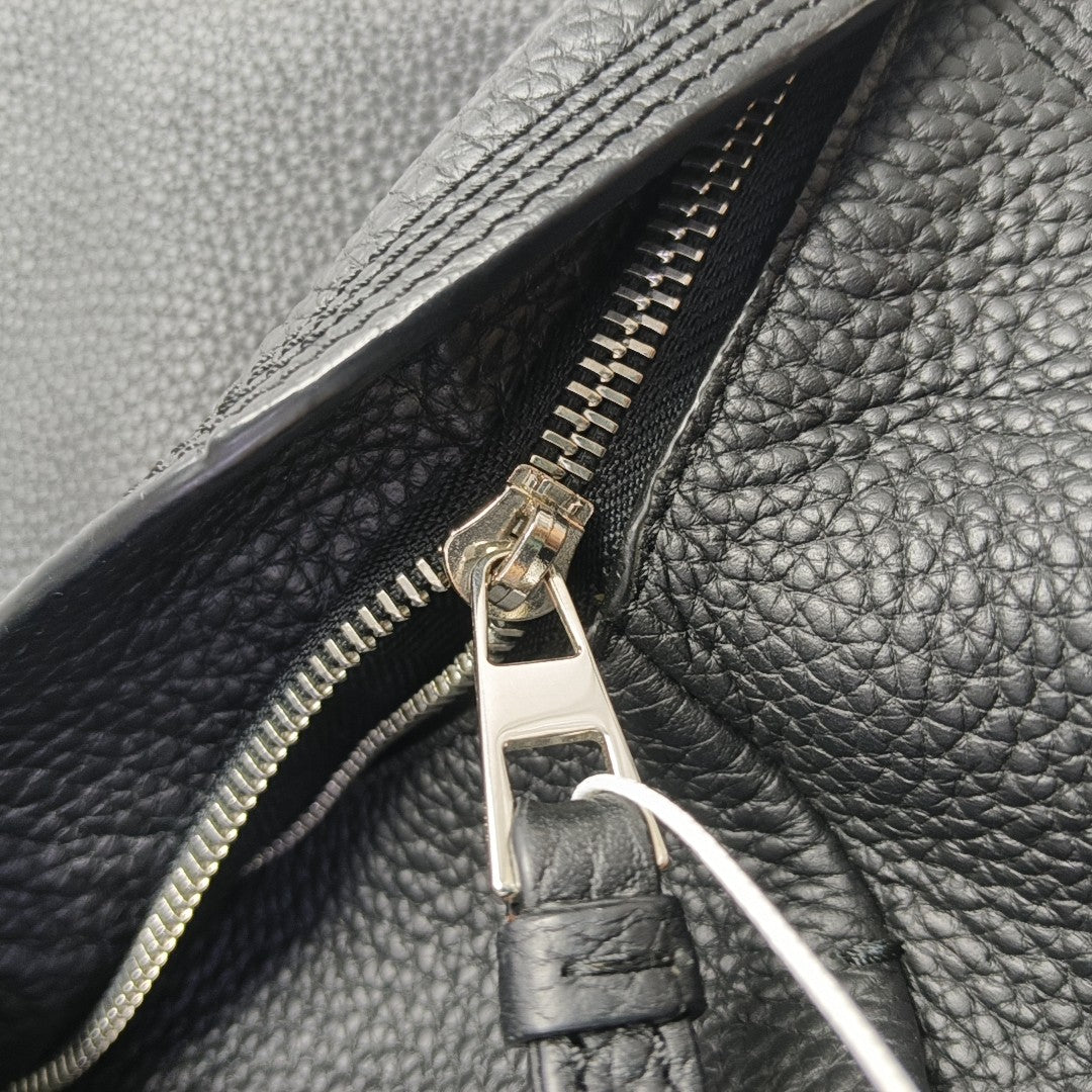Calfskin Backpack Black