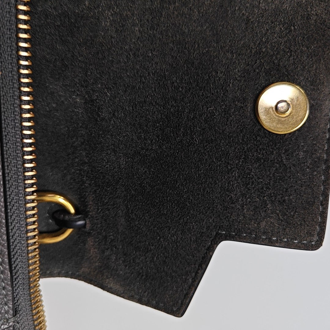 BELT PICO Calfskin Gray