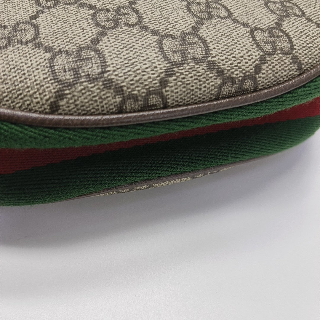 Ophidia Monogram Coated Canvas Beige