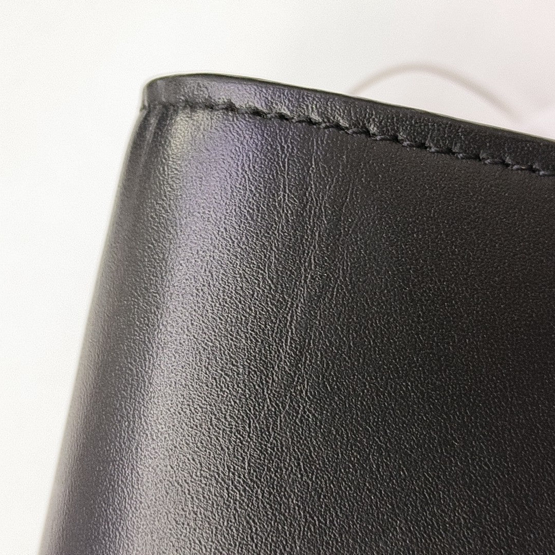 Authenticated pre-owned  KATE Small Calfskin Black - Shoulder Bag at Looply
