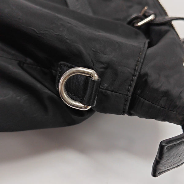 GG Imprime Monogram Nylon Black