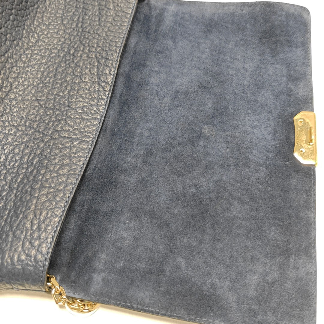 Langley Calfskin Blue
