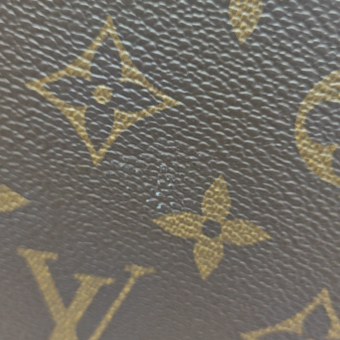 ZIPPY Monogram Coated Canvas Brown Wallet