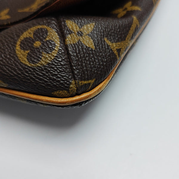 MUSETTE TANGO PM Monogram Coated Canvas Brown