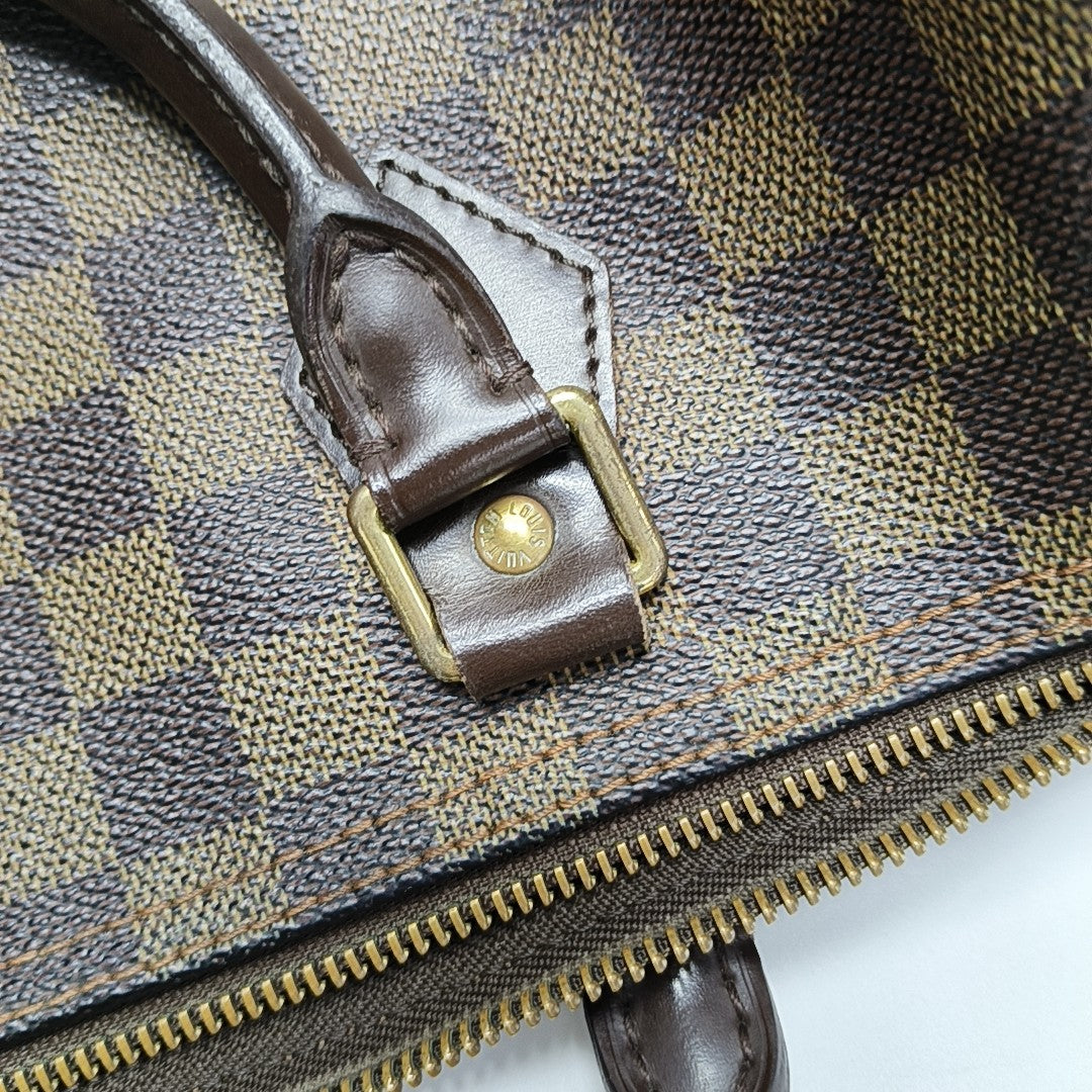 SPEEDY 30 Damier Ebene Coated Canvas Brown